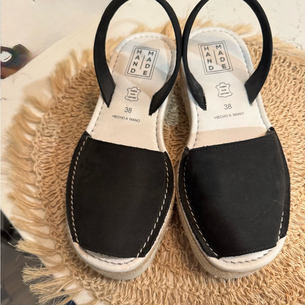 Handmade Espadrilles open toe - Picture 5 of 9